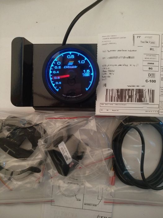 Бустметър буустметър Greddy турбо манометър gredy буст метър греди