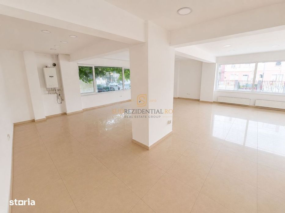 Spatiu comercial de inchiriat, 76 mp, vitrina stradala, Drumul Fermei