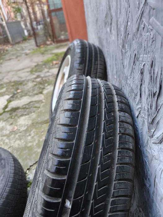 Jenti Aliaj 13" 100mm intre prezoane cu tot cu cauciucuri