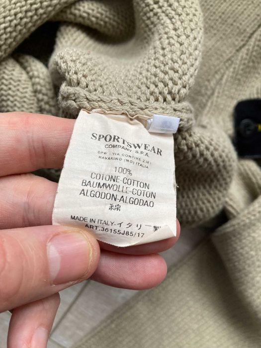 Оригинален Stone Island vintage pullover мъжки памучен пуловер М