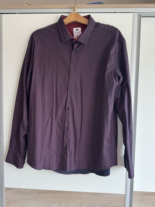 Елегантна мъжка риза Baqarda 4XL