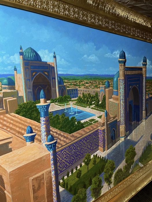 картина Ақ Сарай Амир Темур