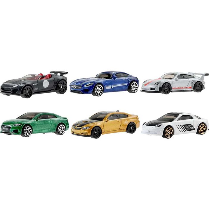 Hot Wheels European Car Culture Multipack Premium 6-pack