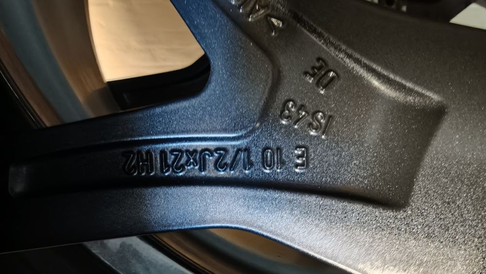 Jante Bmw X5 G05 X6 G05 M 21" in 2 latimi cu senz.+anv.iarna - FACTURA