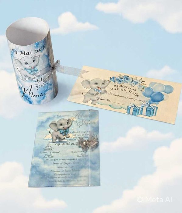 Meniuri nuntă tipărite – personalizate – asortate cu invitațiile