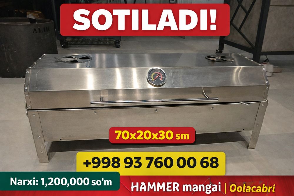 Hammer mangali sotiladi barcha