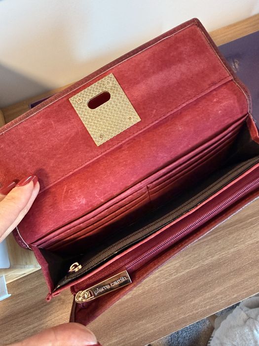 Pierre Cardin нов червен портфейл