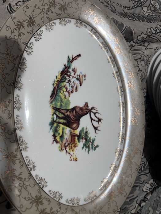 Тарелки овальные