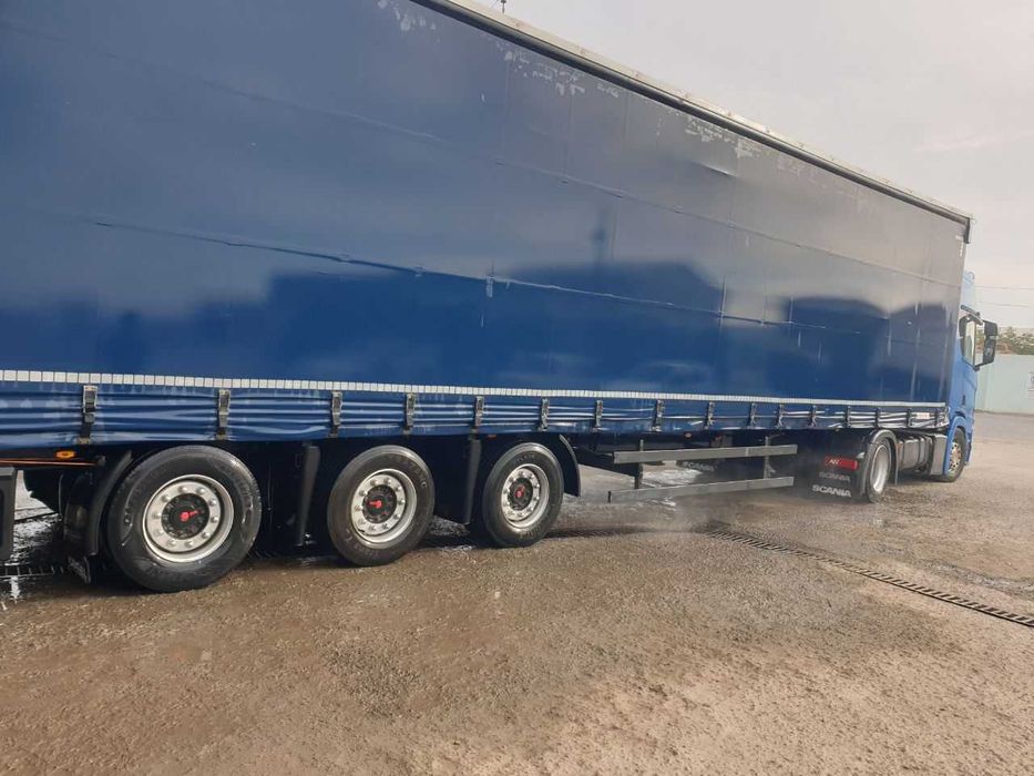 SCANIA R450 mega & KŐGEL pritsep