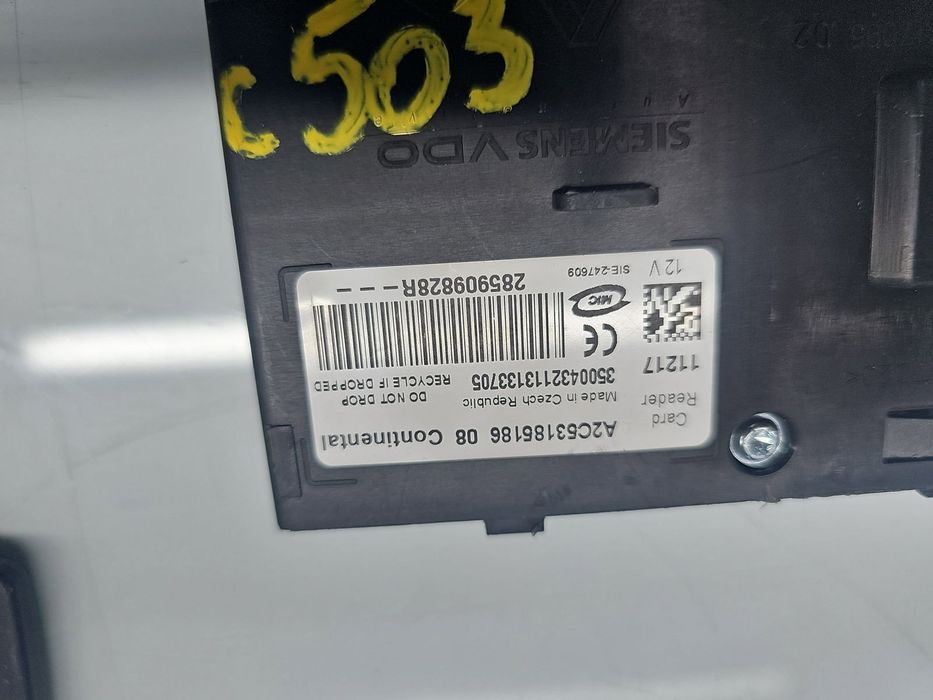 Contact cu cheie Renault Megane 3 [Fabr 2008-2015] 285909828R 1.6 Ben