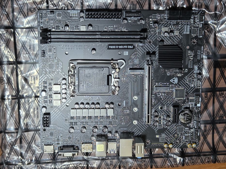 Материнская плата Msi pro H610m g