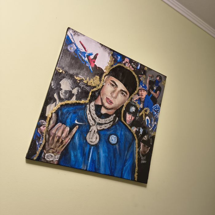 Tablou handmade Rondodasosa rapper canvas