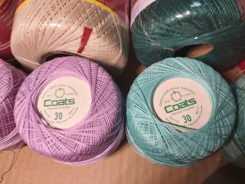 Bumbac mercerie pentru brodat croșetat macrame