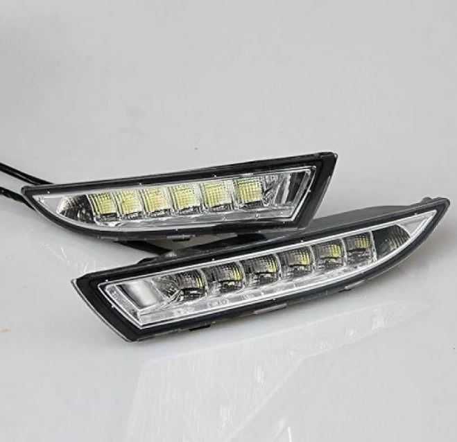 Дневни светлини за броня VW Golf 6 R20 стил, Голф 6 Р20