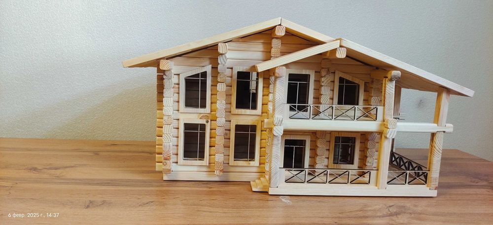 Конструктор деревянный дом