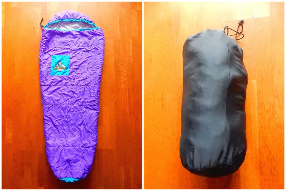 Sac de dormit copii Jack Wolfskin “Born to be Wild”; foarte calduros.