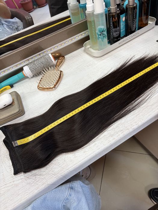 100% Естествена българска коса 140гр.