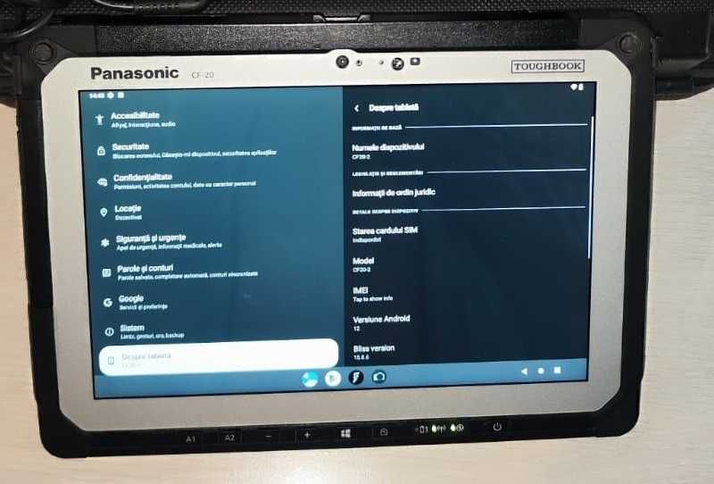 Tester Diagnoza Launch x43X-Diag + Tableta 4G Panasonic 8/256 Gb 10.1"