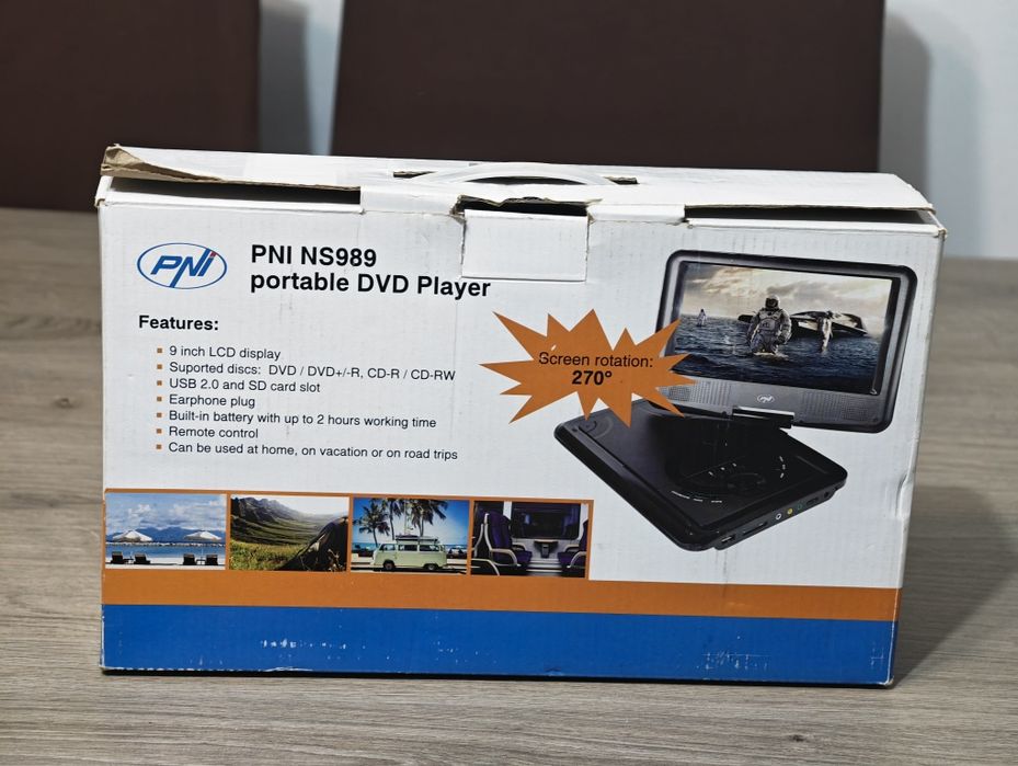 Pni Dvd player portabil