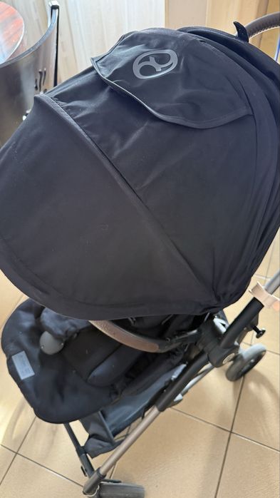 Cybex Бебешка количка Melio TPE Moon Black