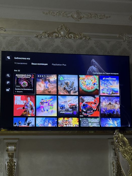 Playstation 5 slim, 2 джойстика , 32 игры
