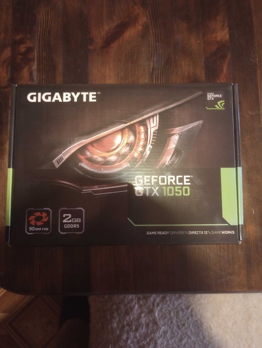 Видеокарта GIGABYTE GEFORCE GTX 1050 2gb GDDR5 ПОДАРЪК RAM памет 8gb