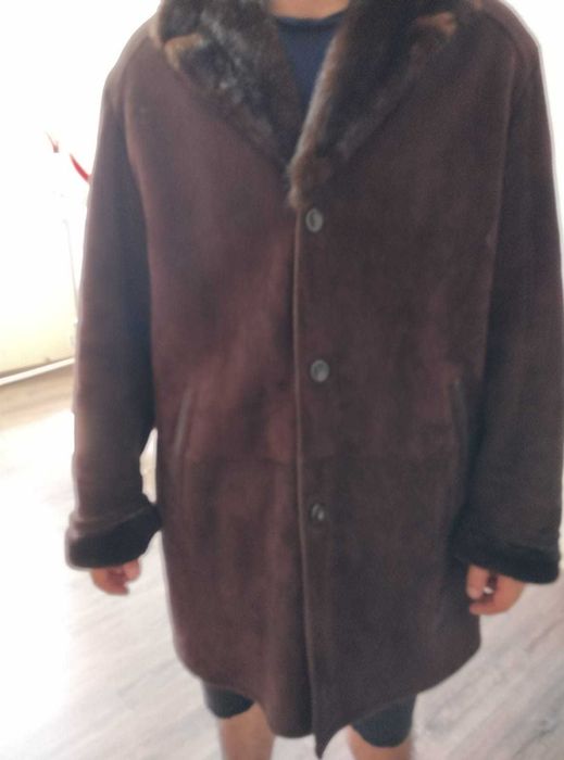 Дублёнка мужская норковая
