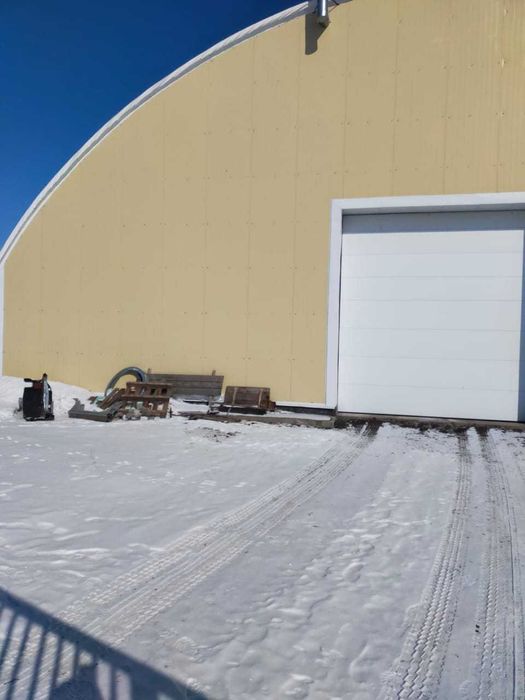 Ангар. Сборно-разборная металлоконструкция.