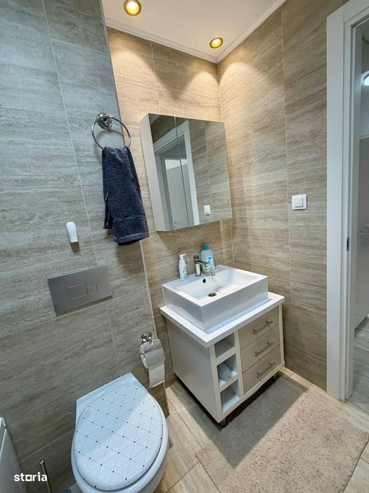 COSMOPOLIS - Apartament cu 3 camere si gradina, mobilat si utilat.