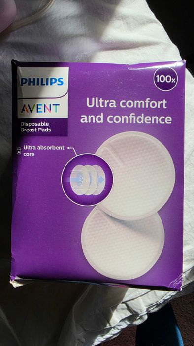 Pompa san Philips Avent + CADOU lot tampoane absorbante sân Philips Avent. Lansinoh, Chicco, Bella