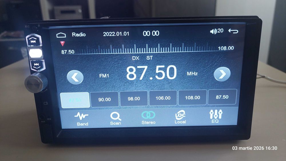 Player auto mp5 display 7"