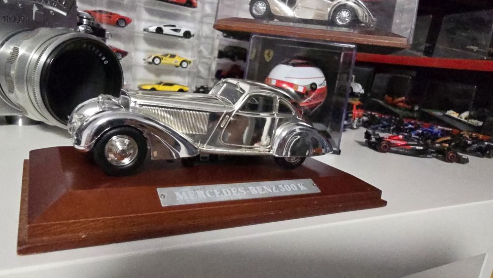 Mercedes Benz 500k - Silver Cars Collection