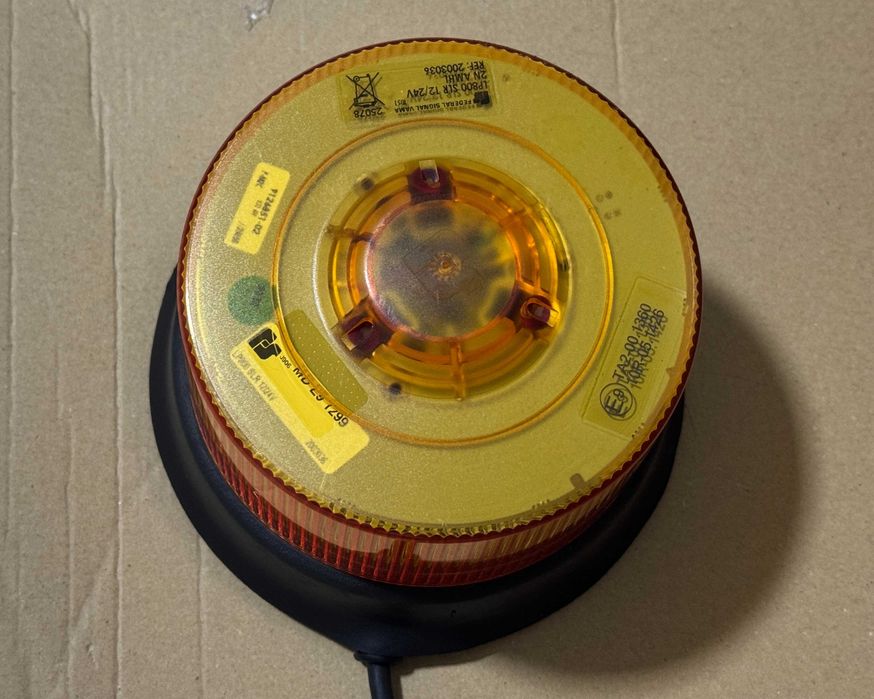 Set 2 Girofaruri stroboscopice LED Galben Federal Signal Vama LP800 30 LED-uri
