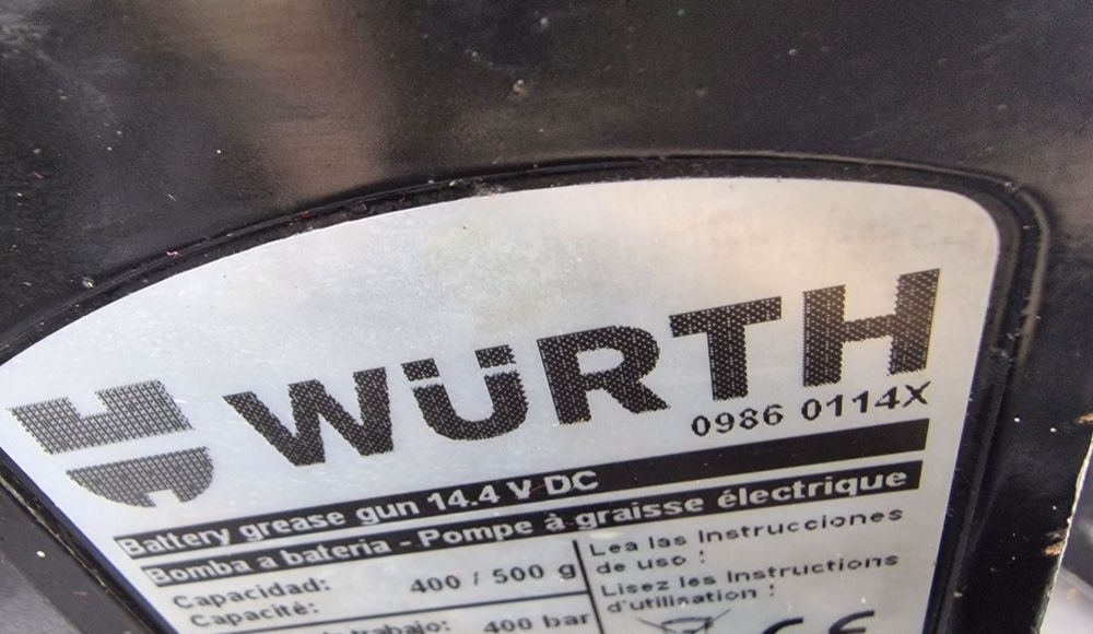 Pistol gresare marca Wurth Professional