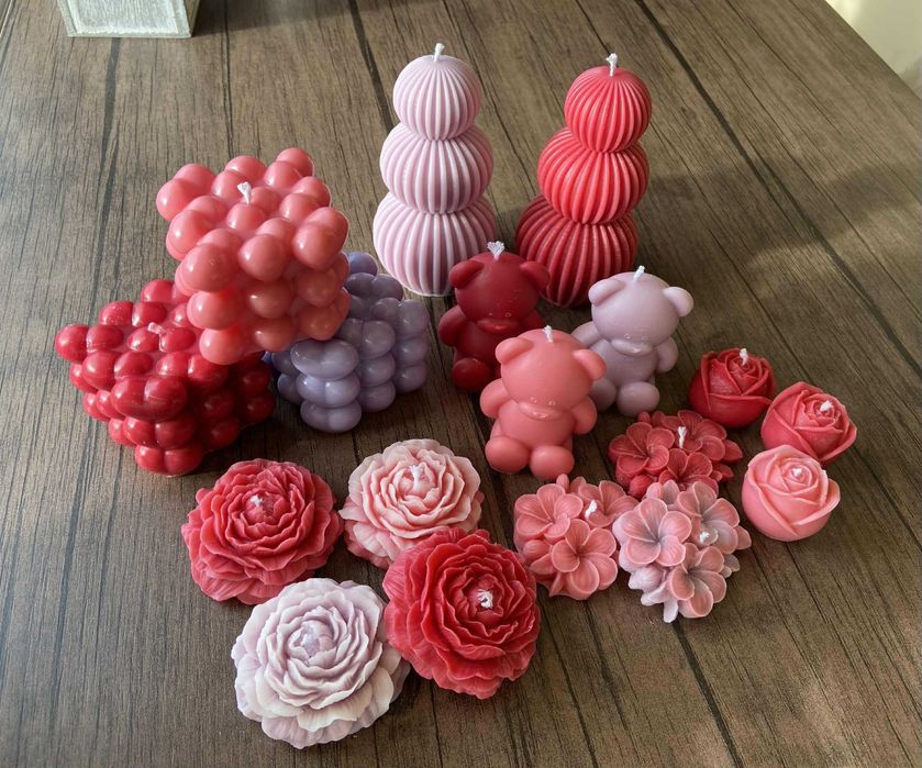 Ръчно изработени ароматни соеви свещи