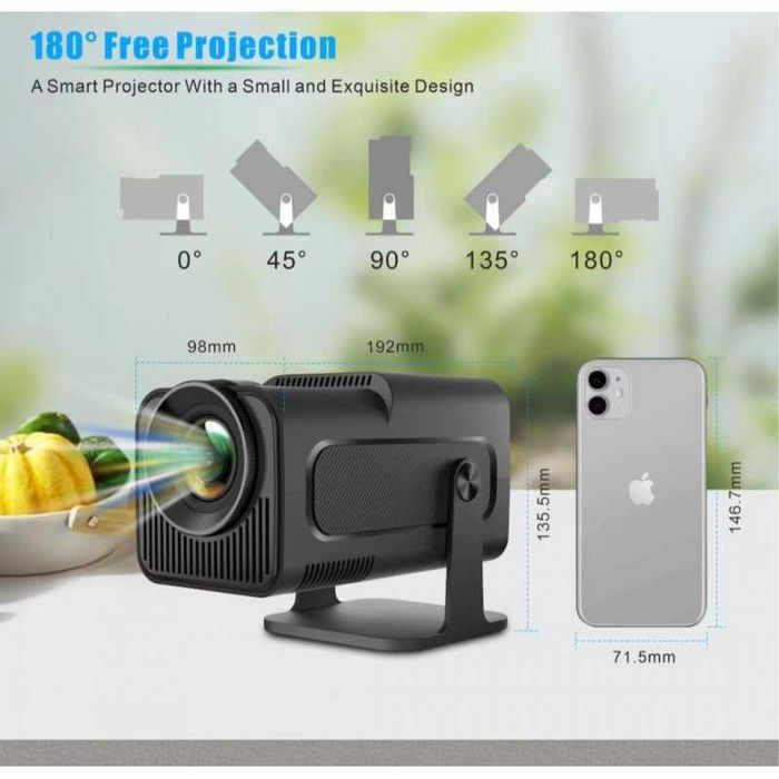 LED Видео проектор MAGCUBIC HY320 мини Android 11 390ANSI 1080P кино