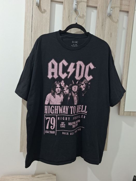 Tricou bărbați AC/DC Vintage highway to hell 1979 USA Tour mărimea XL