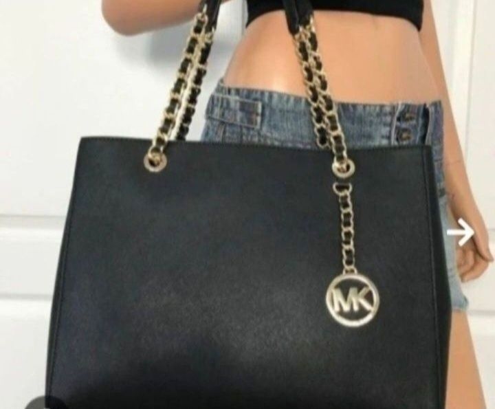 Michael  Kors Saffiano Susannah  Tote дамска чанта MK