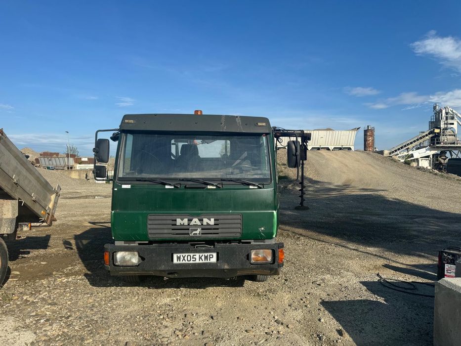 MAN 8.155 cu macara Palfinger