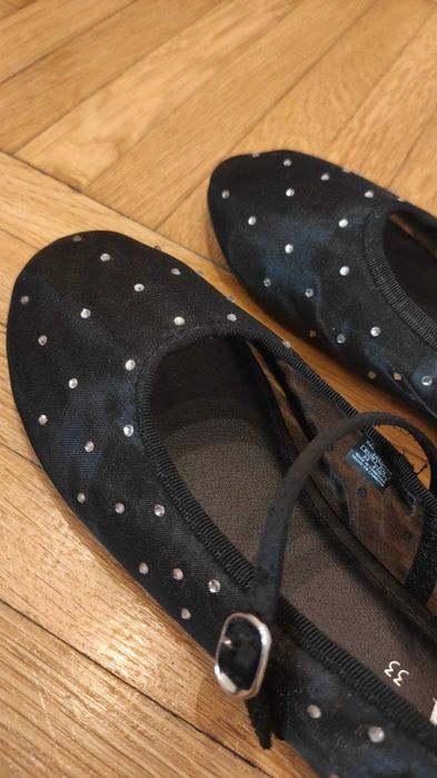 Balerini cu strasuri ZARA nr.33, noi