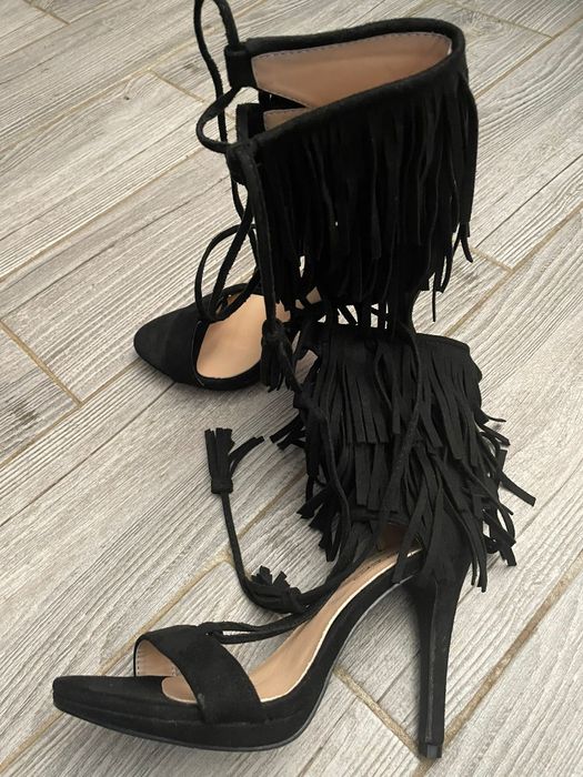 Vand sandale negre, marimea 36