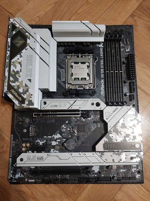 AMD Ryzen 7800X3D + AsRock X670E Steel Legend Wi-Fi