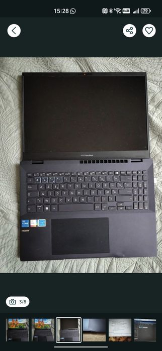 Asus ExpertBook 16 B5 / i5 gen 12 / 16 gb ddr5 / iris xe / 512 nvme