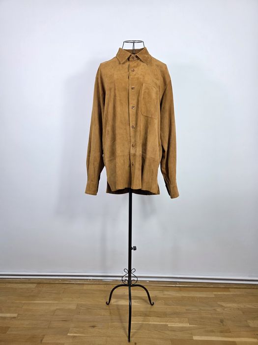 Camasa barbateasca din piele