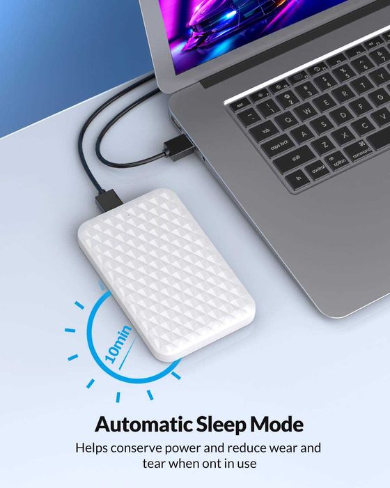 СКИДКА !!! Портативный жесткий диск HDD Orico 1TB Новый +доставка 24/7