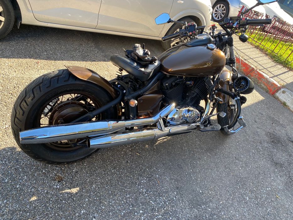 Bobber Omologat Yamaha Dragstar XVS / nu Harley / nu Honda / nu suzuki