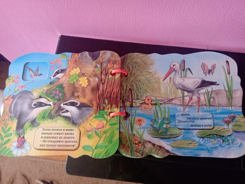 Книжка с дръжка: Патето в гората