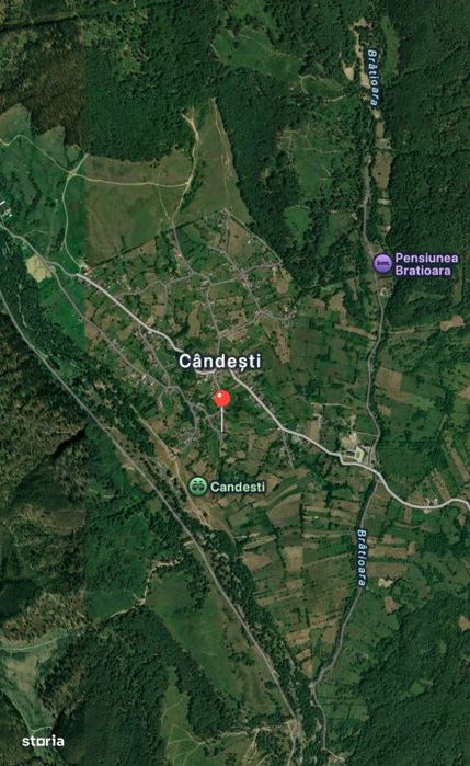 6.605 mp de natura pura – refugiu, afacere sau investitie in Candest