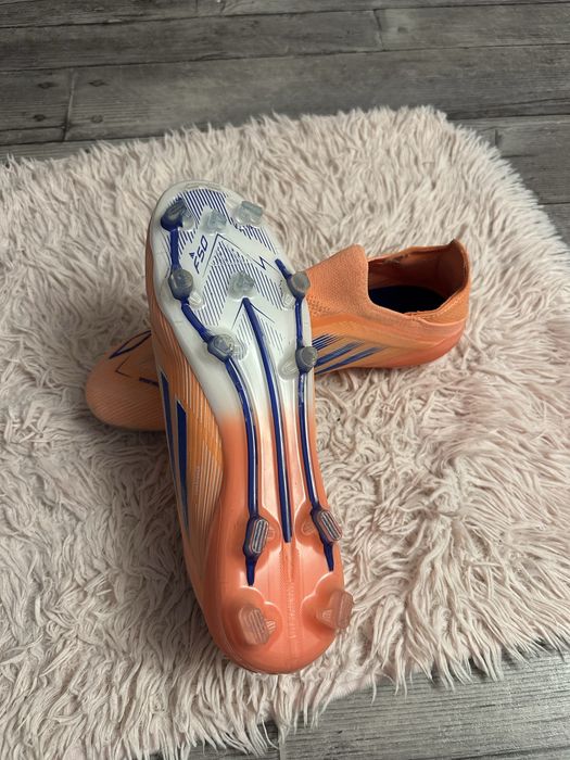 Ghete fotbam F50 elite orange
