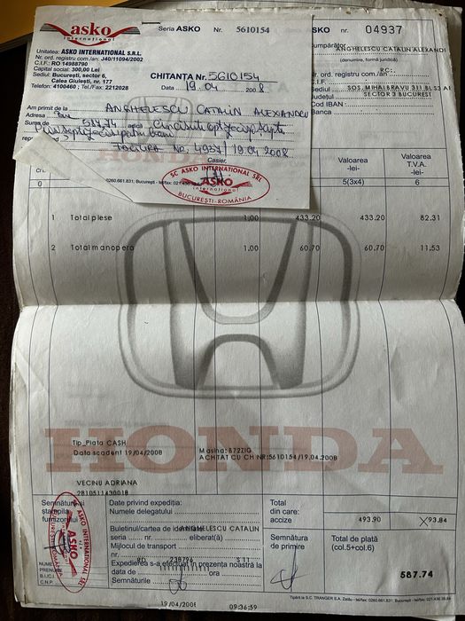 HONDA CR-V 2007 — imagine 5